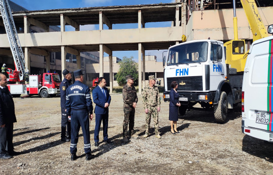 ​​​​​​​Naxçıvanda fövqəladə hadisələrlə bağlı təlim keçirilib