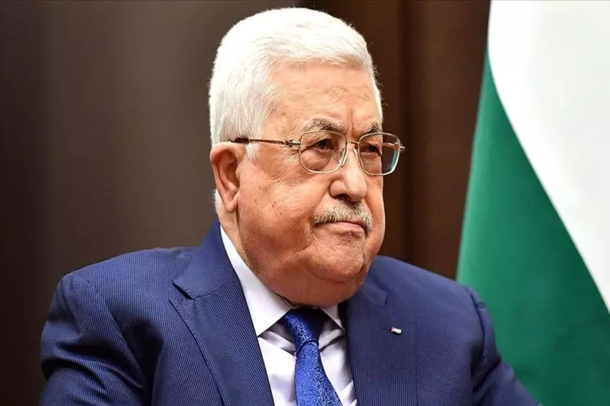 Mahmud Abbas Fələstin-İsrail böhranının həllindən danışıb