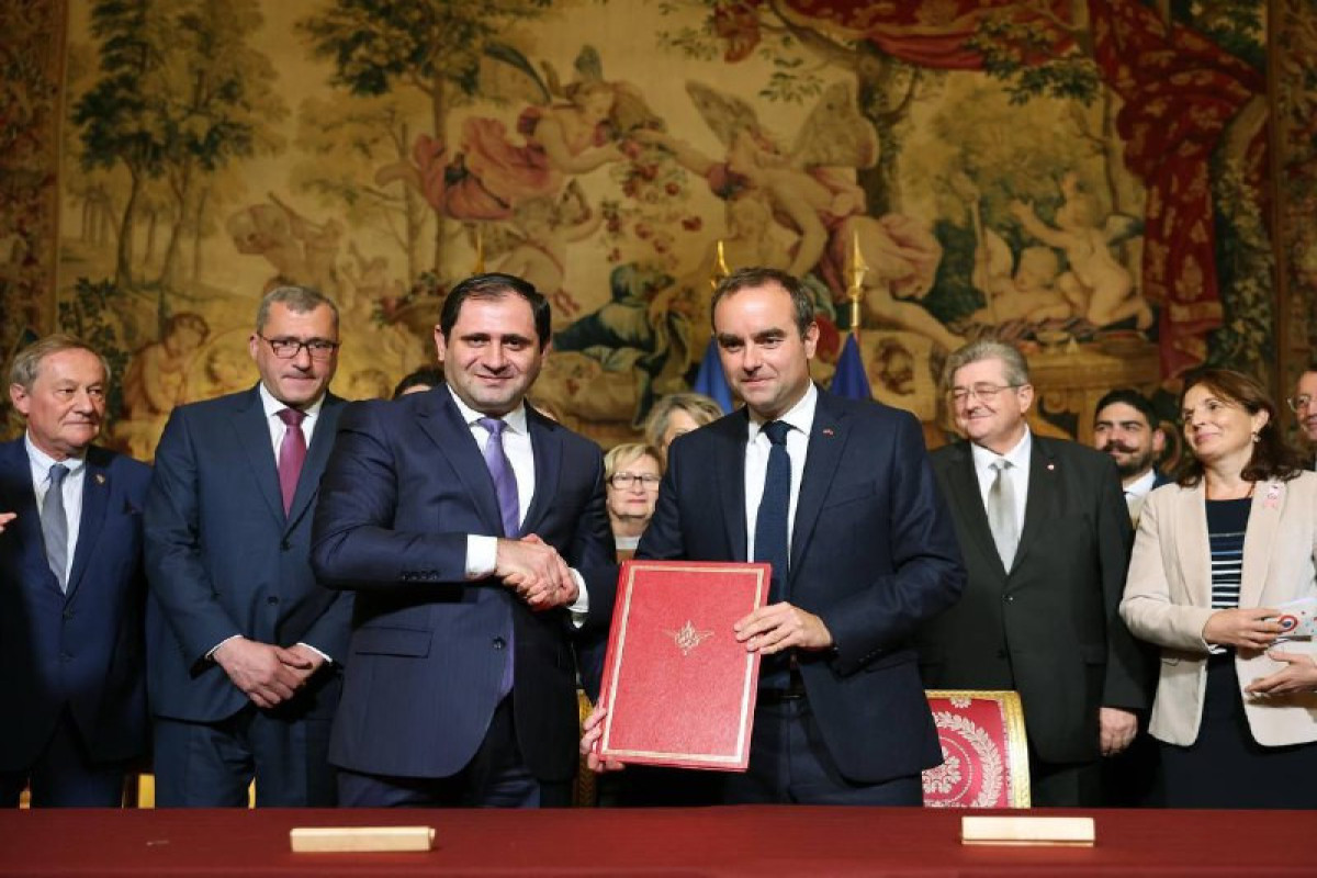 Fransa və Ermənistan arasında müdafiə sahəsində əməkdaşlığa dair sənədlər imzalanıb