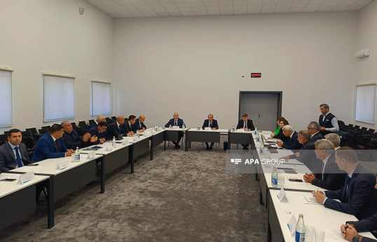 Laçında Ekoloji məsələlər üzrə işçi qrupun iclası başa çatıb - YENİLƏNİB 