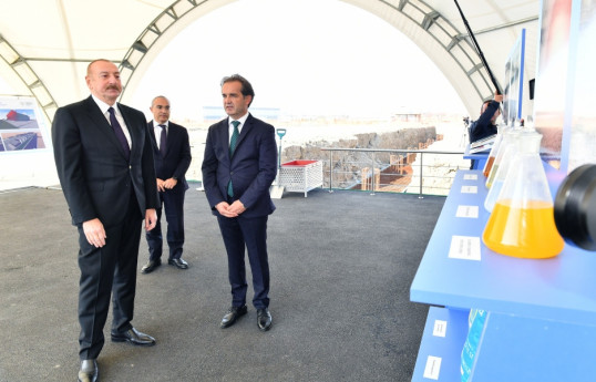 Prezident Sumqayıtda bir sıra müəssisələrin açılışında və təməlqoyma mərasimlərində iştirak edib - YENİLƏNİB  - FOTO 