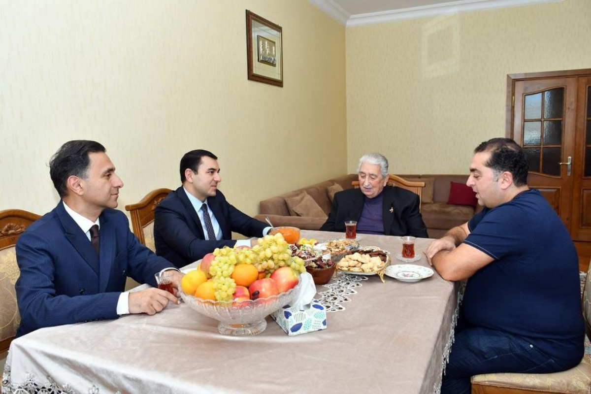 Arif Babayevə Prezidentin fəxri diplomu təqdim edilib - FOTO 
