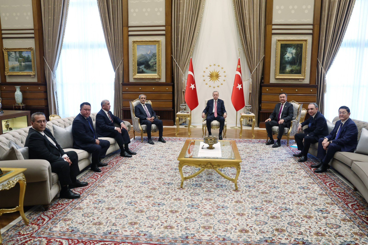 Ərdoğan TDT Baş prokurorlarını qəbul edib
