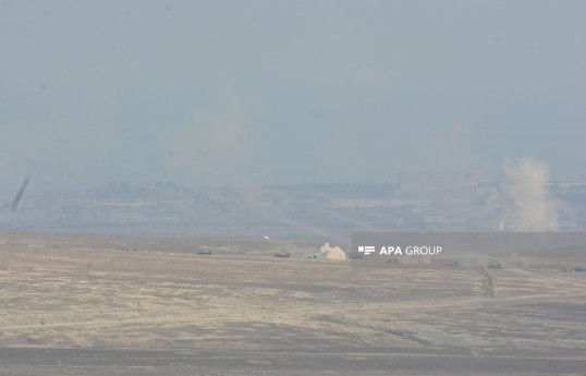 Azərbaycan-Türkiyə təlimində F-16 və "Bayraktar"larla "İsgəndər"lərin məhvi imitasiya edilib - FOTO 