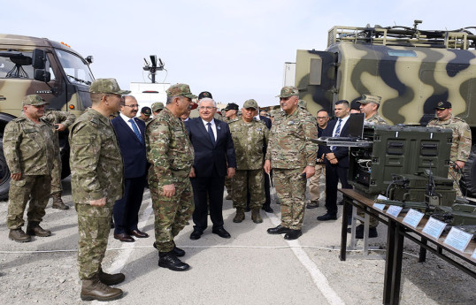 Azərbaycan-Türkiyə birgə təliminin silah və texnika sərgisi keçirilib - FOTO  - VİDEO  - YENİLƏNİB 