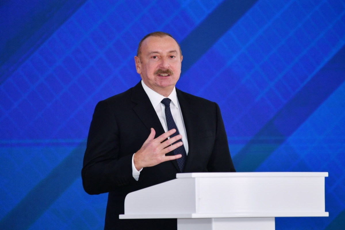 Prezident Qaradağ Günəş Elektrik Stansiyasının rəsmi açılış mərasimində iştirak edib - YENİLƏNİB-1 