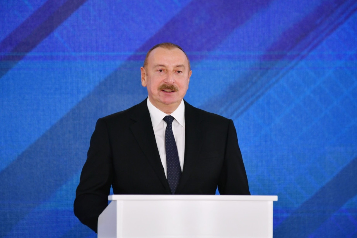 Prezident: Növbəti illərdə biz milli enerji şəbəkəmizi gücləndirəcək dövlət proqramını icra etməyi planlaşdırırıq