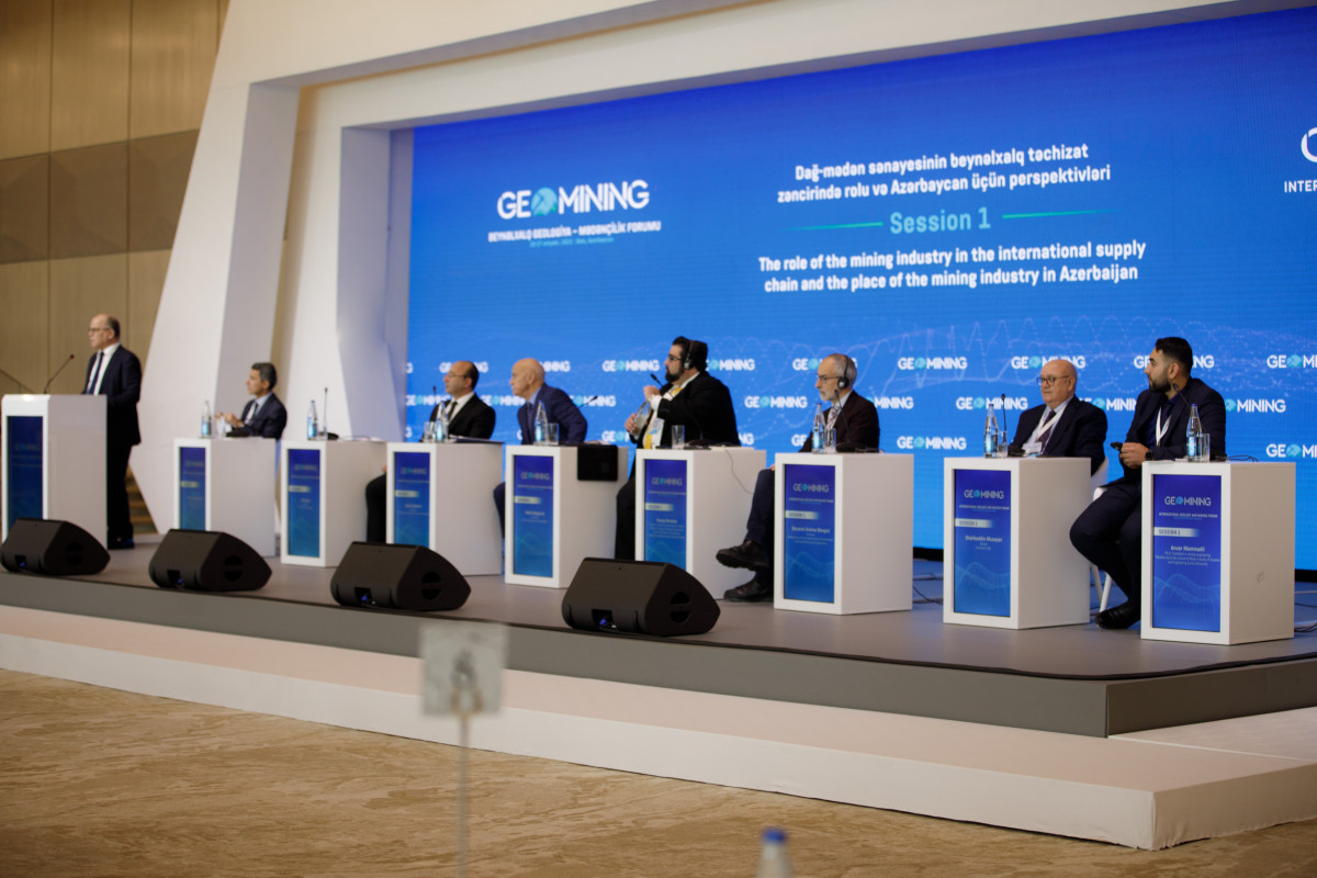 Beynəlxalq Geologiya-Mədənçilik Forumunun rəsmi açılış mərasimi keçirilib