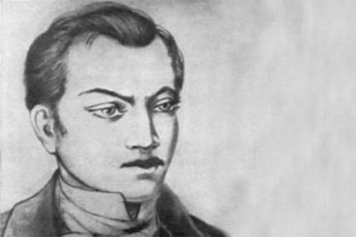 Gəncədə gürcü şairi Nikoloz Barataşvilinin yaşadığı binaya xatirə lövhəsi vurulub