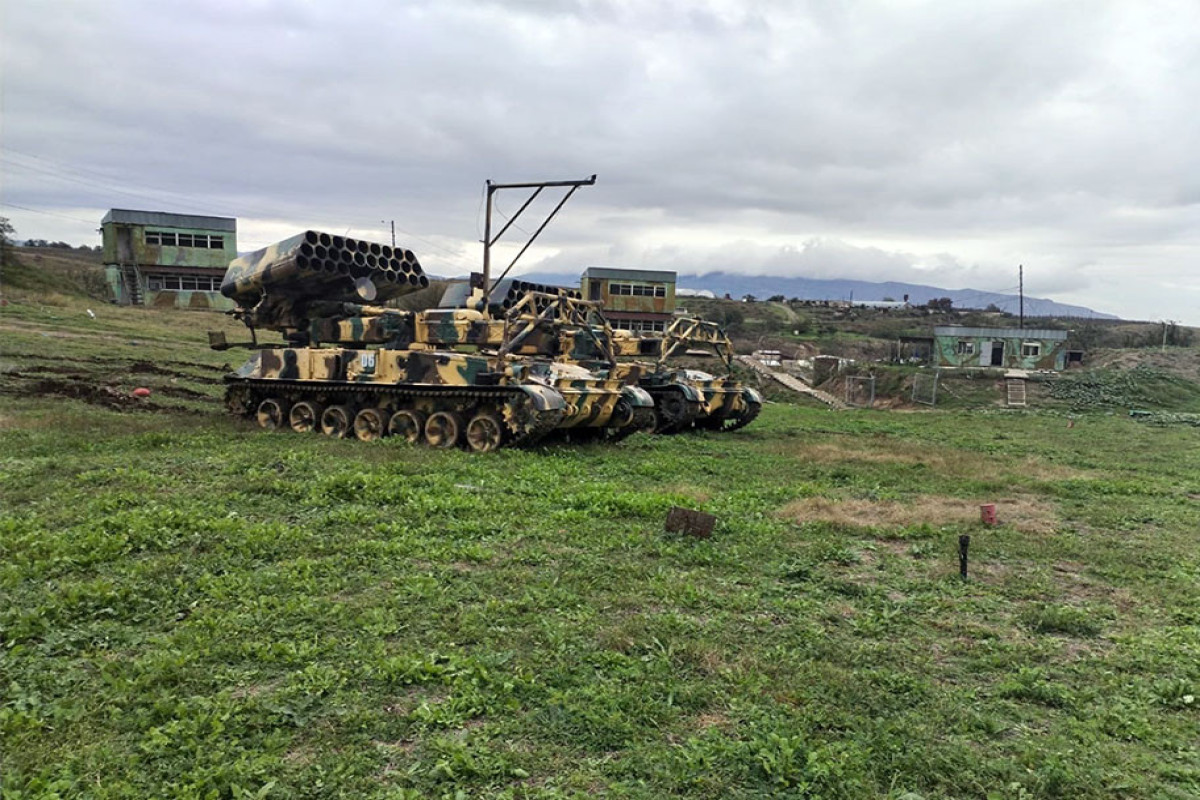 Xankəndi-Şuşa istiqamətində kustar üsulla hazırlanmış atəş qurğuları aşkarlanıb - FOTO 