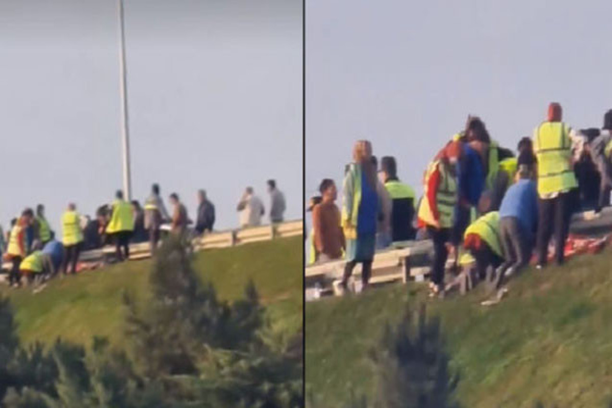 Yollarda çalışanların təhlükəsizliyi ilə bağlı sürücülərə müraciət edilib