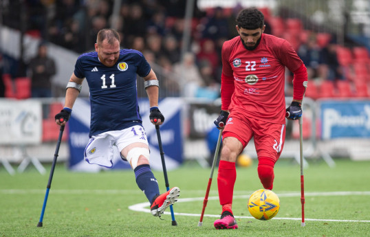Amputant futbolçulardan ibarət Azərbaycan komandası Avropa çempionatının finalına çıxıb