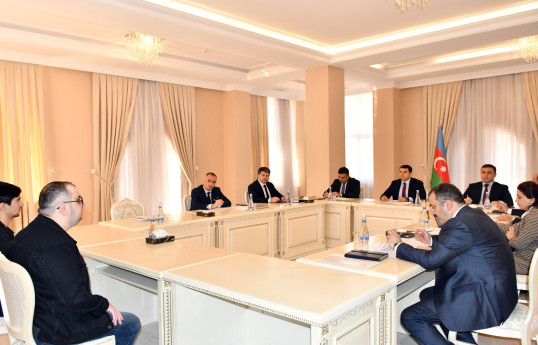 Mədəniyyət naziri Sumqayıtda vətəndaşları qəbul edib