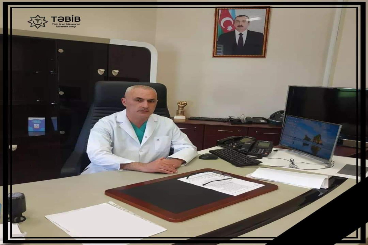 TƏBİB: Qusar xəstəxanasının direktoru kəskin ürək tutmasından vəfat edib