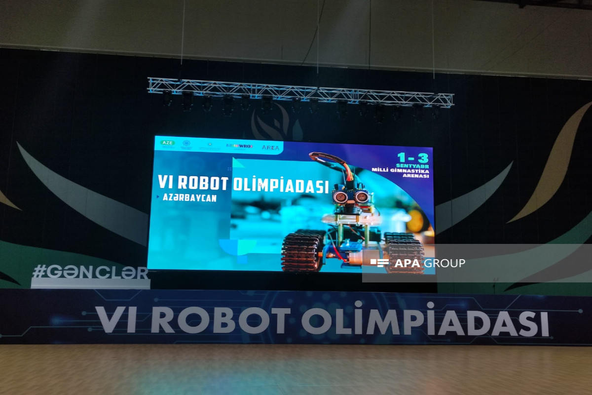 VI Robot Olimpiadasının açılış mərasimi olub - FOTO 