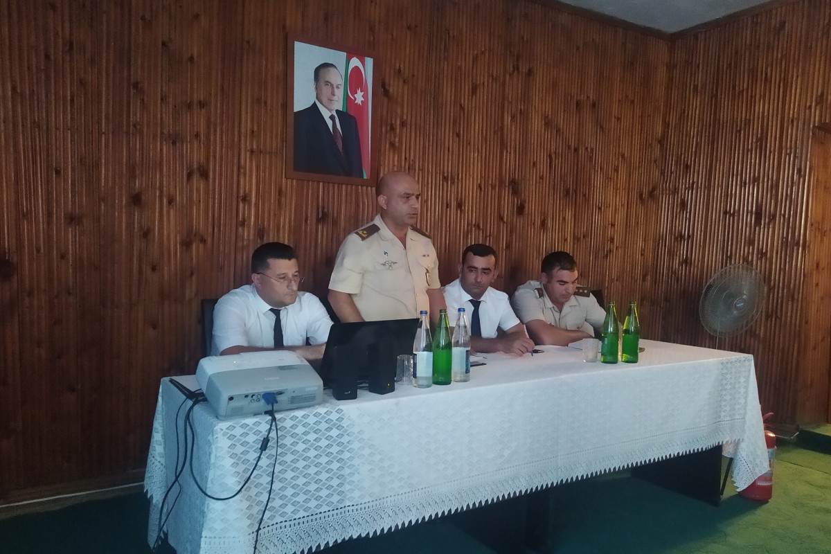 FHN xüsusi mühafizə olunan ərazilərdə baş verə biləcək yanğın hadisələrinə bağlı tədbir keçirib
