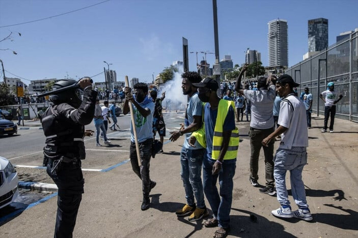 İsraildə eritreyalı mühacirlərlə polis arasında toqquşma: 160 nəfər yaralanıb