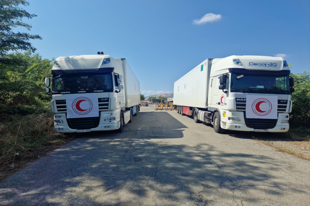 Bakıdan göndərilən 40 ton un yüklü karvan 6 gündür Ağdam-Xankəndi yolunda gözləyir