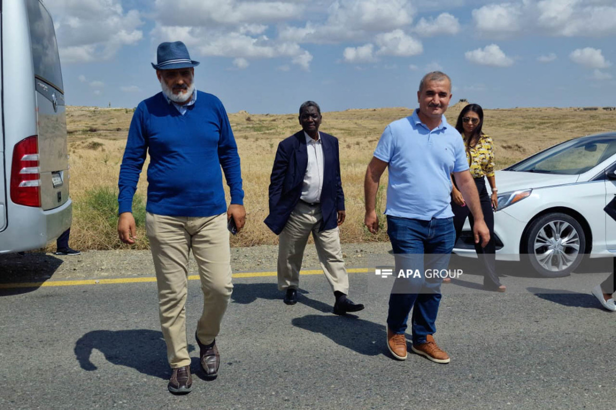 İƏT MDİHK nümayəndə heyətinin işğaldan azad edilmiş ərazilərə səfəri başlayıb - FOTO 