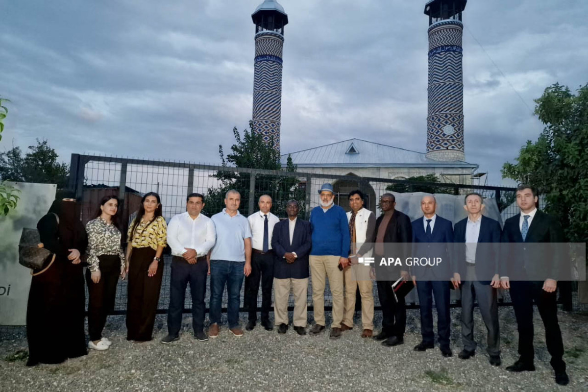 Делегация ОИС посетила кладбище Гарагаджы и Аллею шехидов в Агдаме, визит завершился - ФОТО 