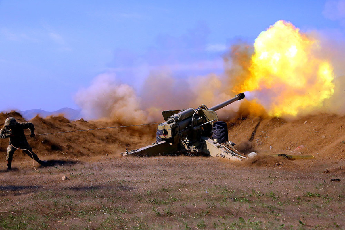 Azerbaijan Army holds competitions on combat training -<span class=