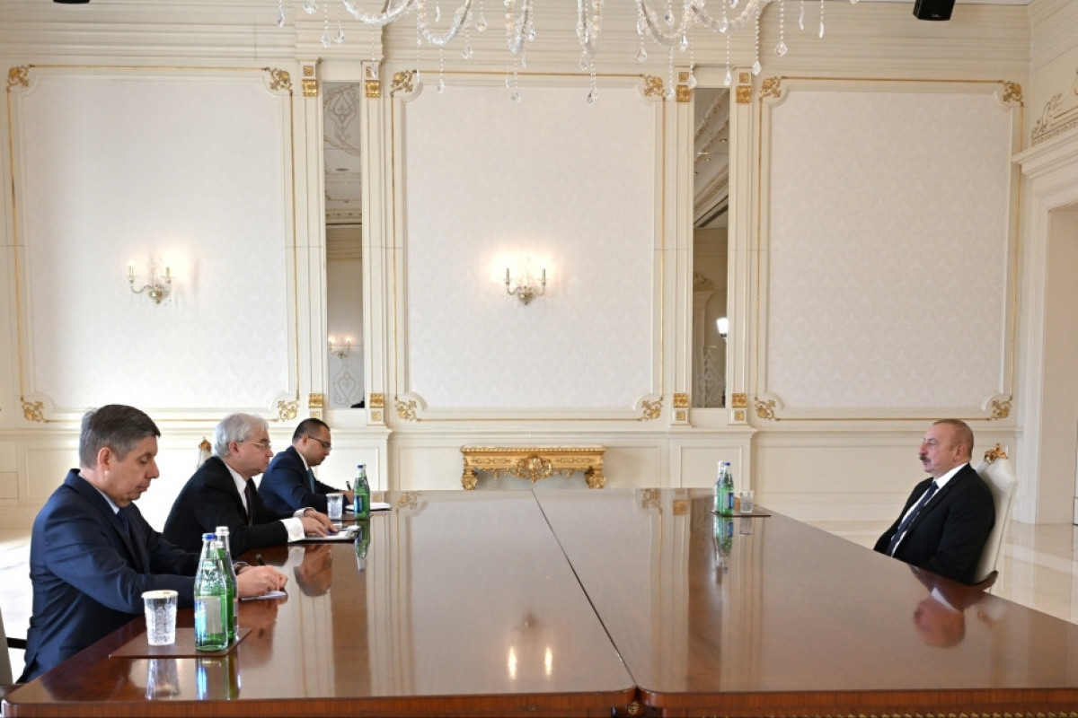 President of Azerbaijan received special representative of Russian MFA