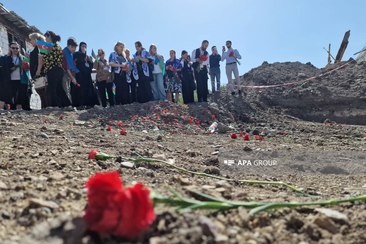 Family members of persons went missing during I Garabagh War visit mass grave in Shusha-PHOTO -UPDATED 