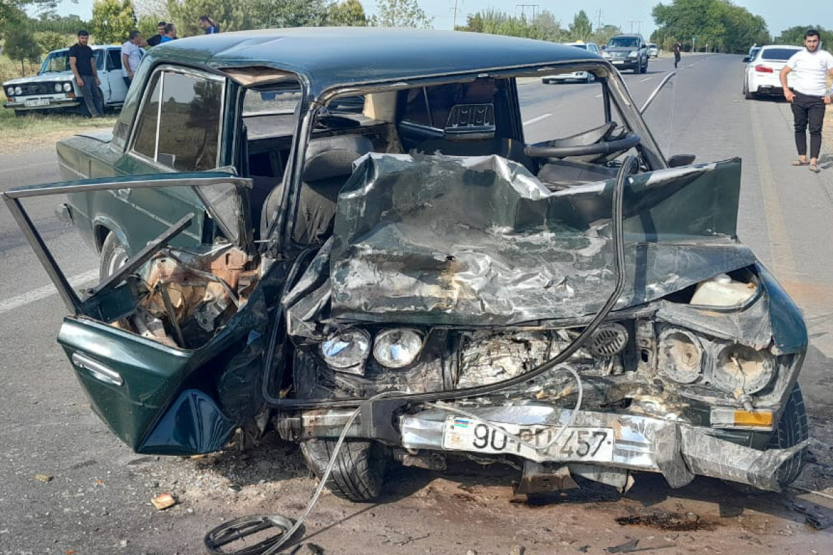 Tərtərdə yol qəzası olub, ölən var - FOTO 