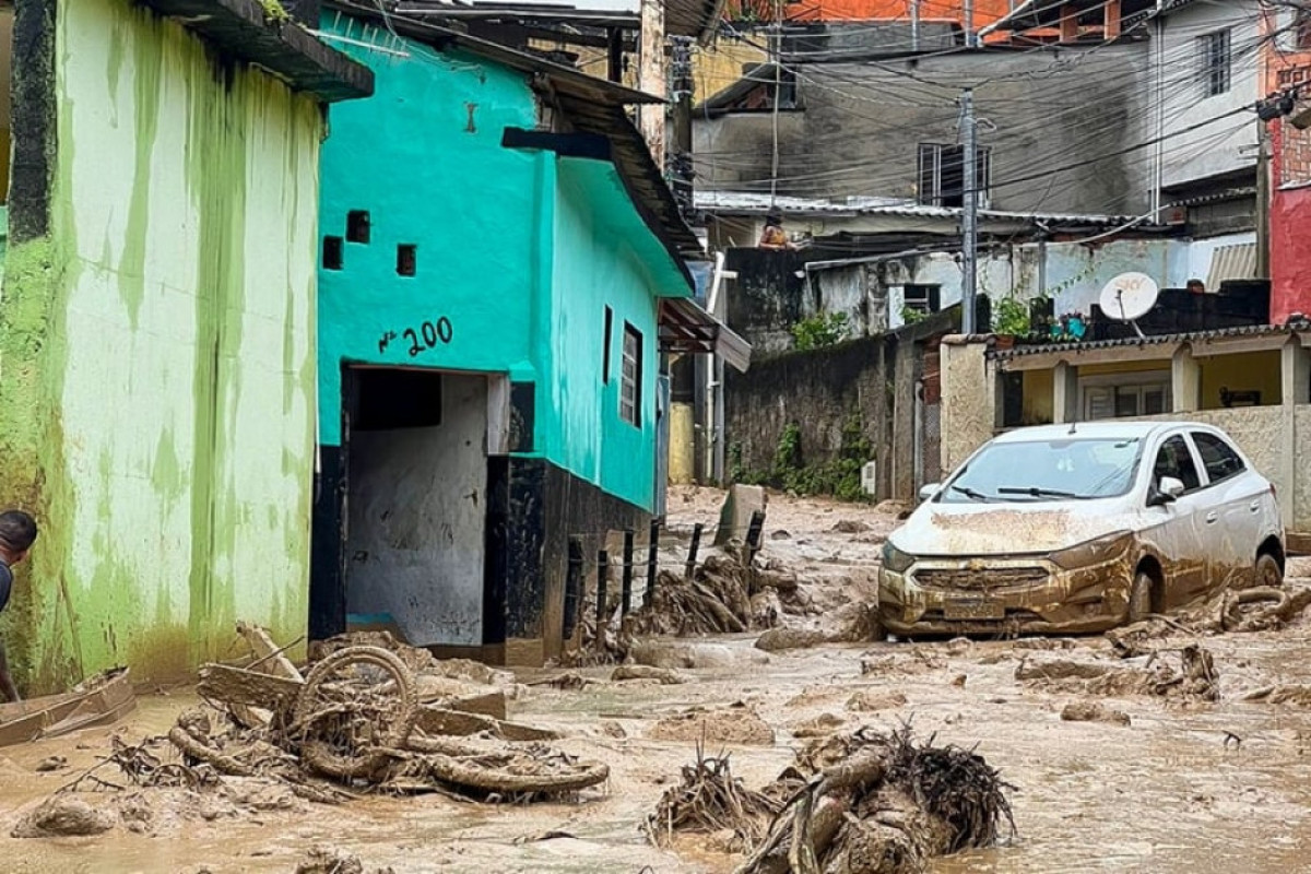 Braziliyada qasırğa və leysan nəticəsində 20-dən çox insan ölüb