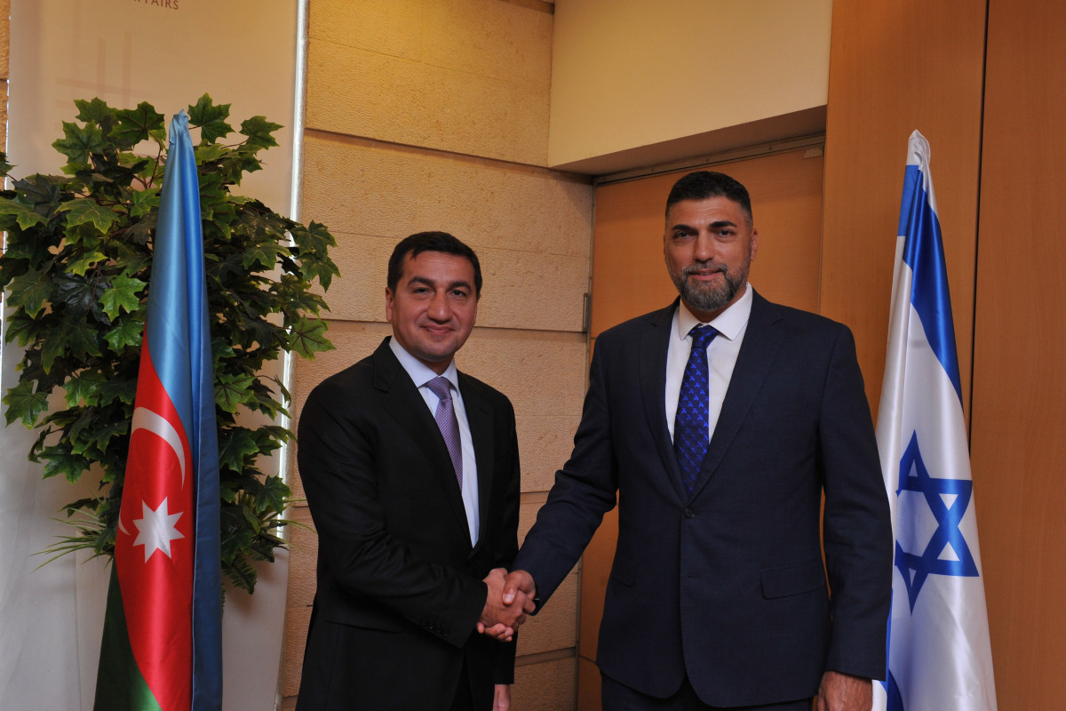Assistant to Azerbaijani President met with Director General of Israeli MFA