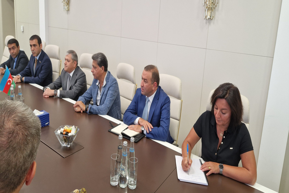 Aydın Kərimov Boris Kolların rəhbərlik etdiyi nümayəndə heyətilə görüşüb - FOTO 