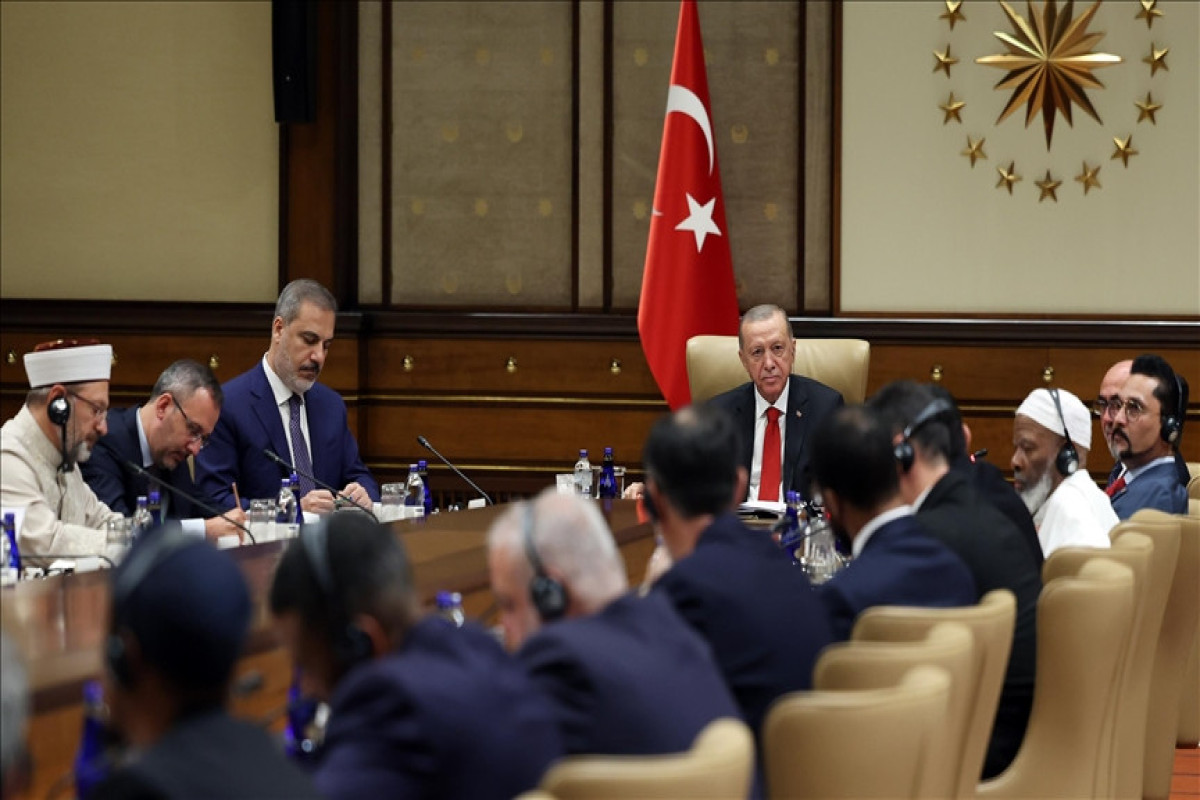Turkish president receives members of US Muslim council in Ankara