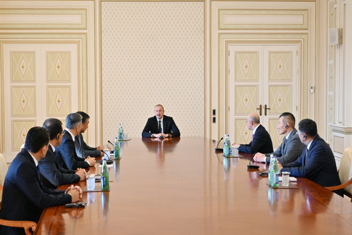 Президент Ильхам Алиев принял министров тюркских государств, участвующих в мероприятиях в Баку