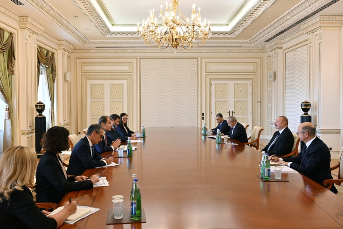 Президент Ильхам Алиев принял делегацию Европейского банка реконструкции и развития-ОБНОВЛЕНО 
