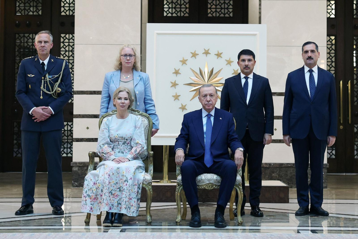 Эрдоган принял нового посла Швеции