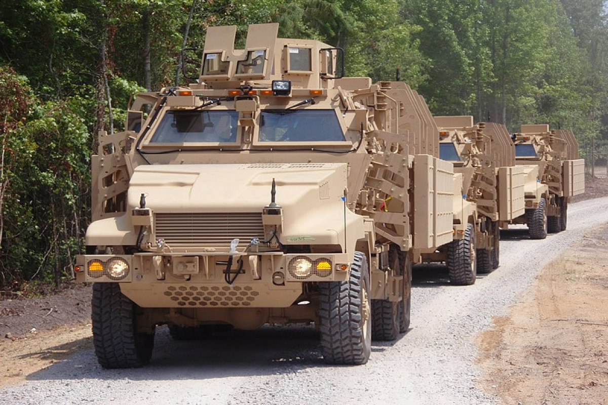 ABŞ Ukraynaya 190 MRAP zirehli maşını təhvil verəcək