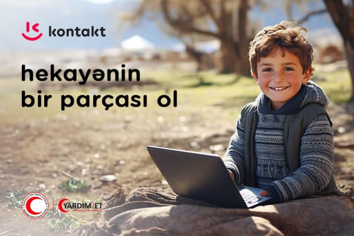 “Kontakt” ucqar dağ kəndlərində yaşayan məktəbliləri notbuklarla sevindirəcək - FOTO 