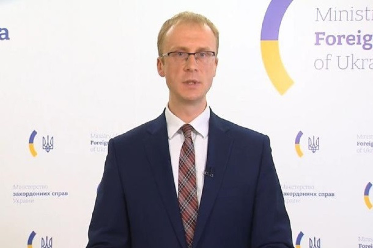 Ukrayna XİN sözçüsü Oleq Nikolenko