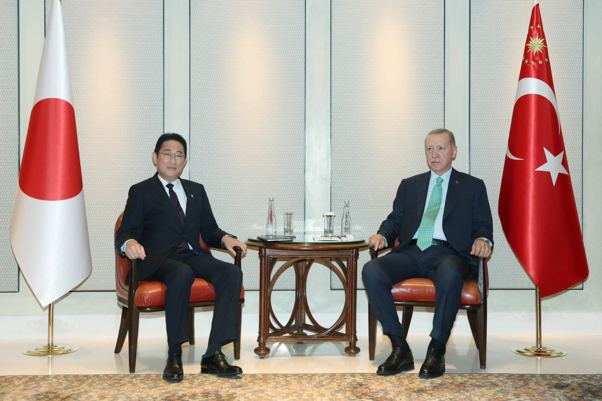Эрдоган встретился с премьер-министром Японии