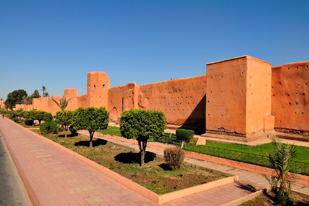 Earthquake damages historic walls of Marrakech
