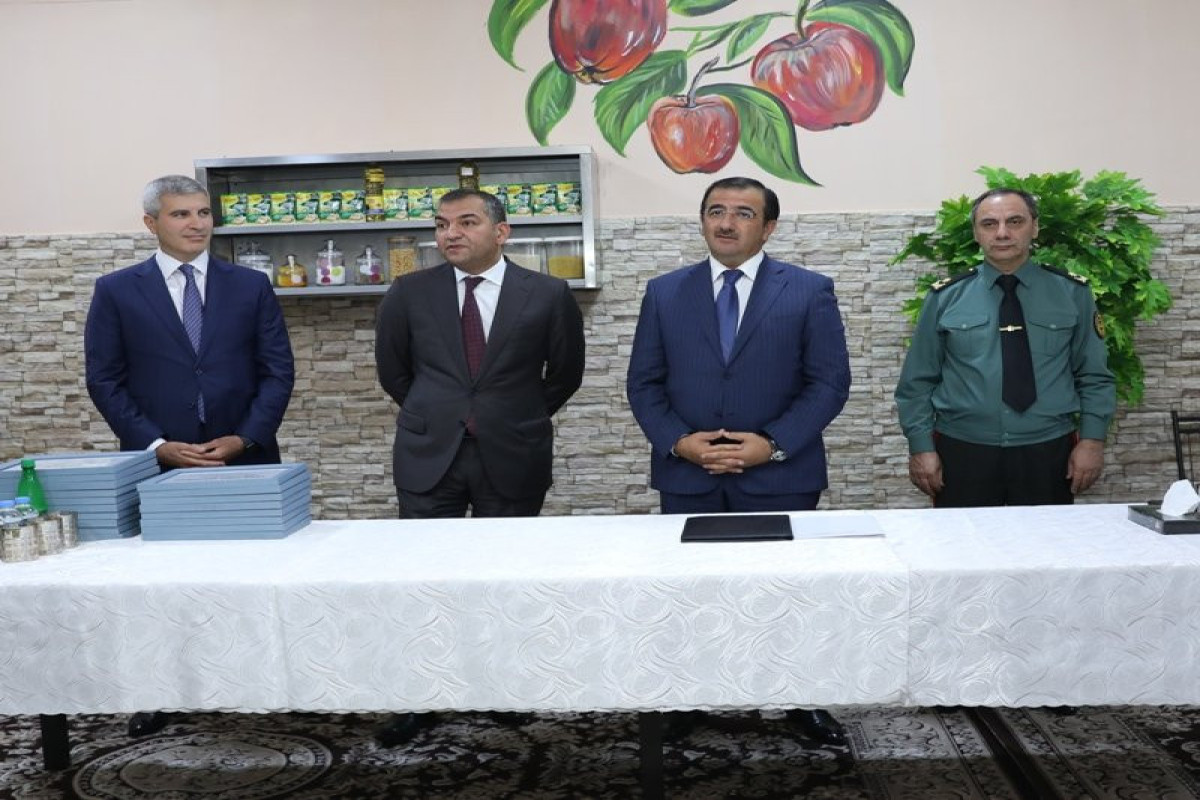 Aşpazlıq kursunu uğurla başa vuran məhkumlara sertifikatlar təqdim olunub