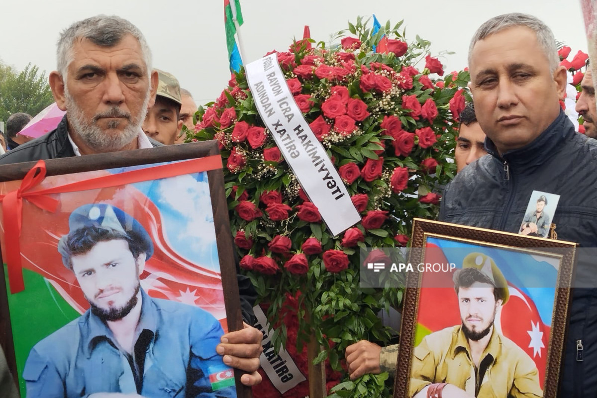 Remains of Azerbaijani serviceman went missing 30 years ago laid to rest-PHOTO 