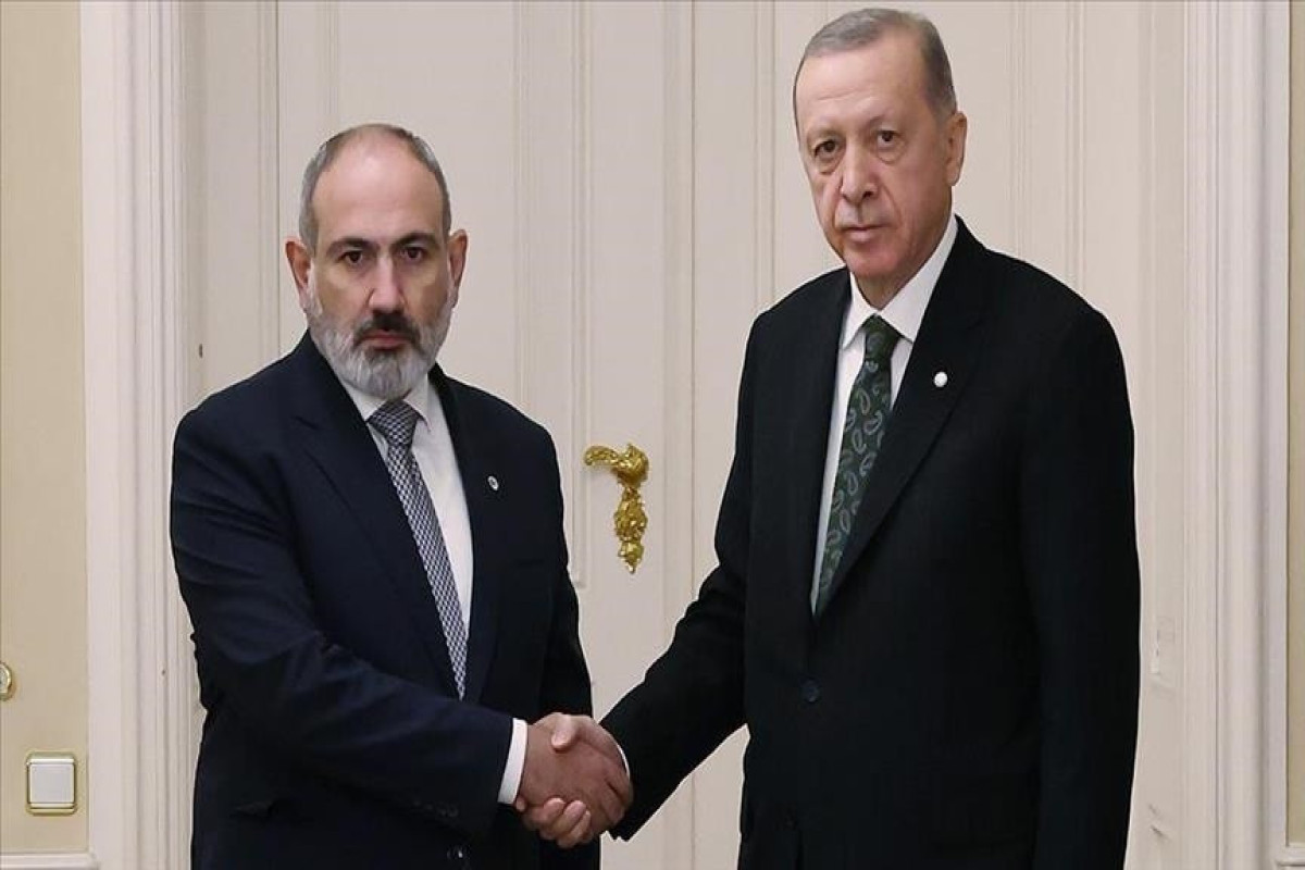 Armenian Prime Minister, Nikol Pashinyan and President of Türkiye, Recep Tayyip Erdogan