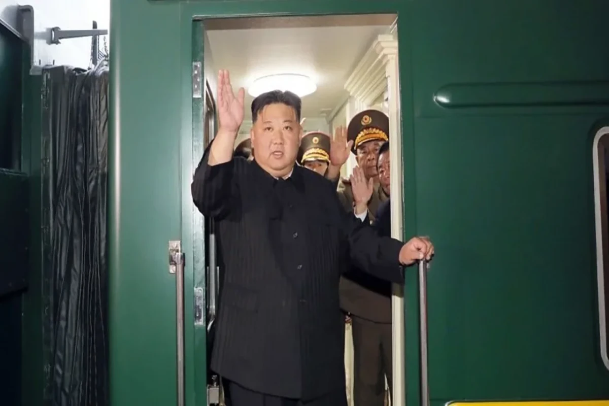 Kim Jong Un heads to Russia on armored train to meet Vladimir Putin after US warnings of weapons deal