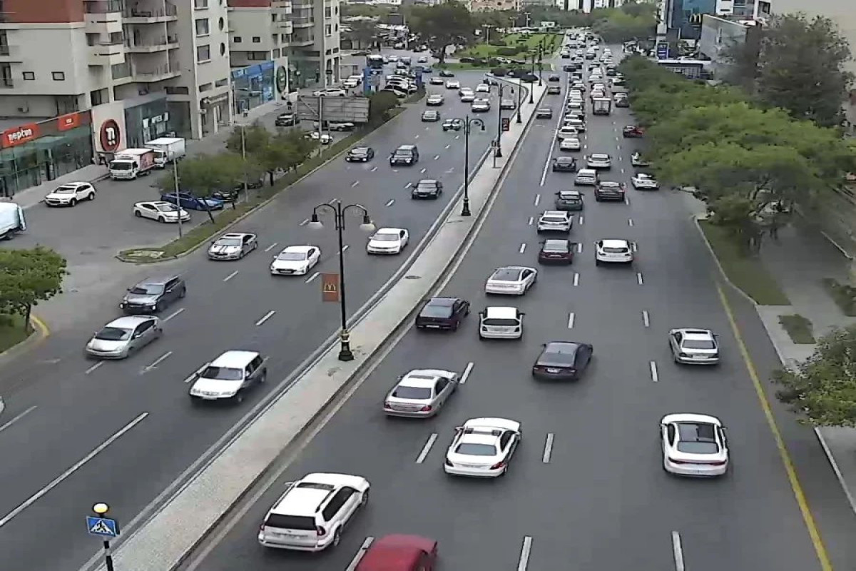 Paytaxtda sıxlıq olan yollar - SİYAHI 