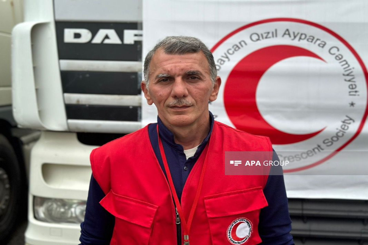 Jeyhun Mirzayev, general secretary of the Azerbaijan Red Crescent Society (AzQAC)
