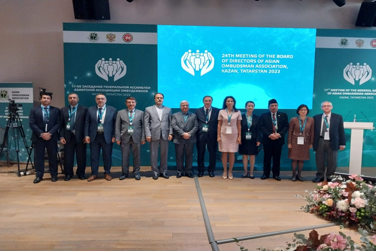 Səbinə Əliyeva Asiya Ombudsmanlar Assosiasiyasının vitse-prezidenti seçilib