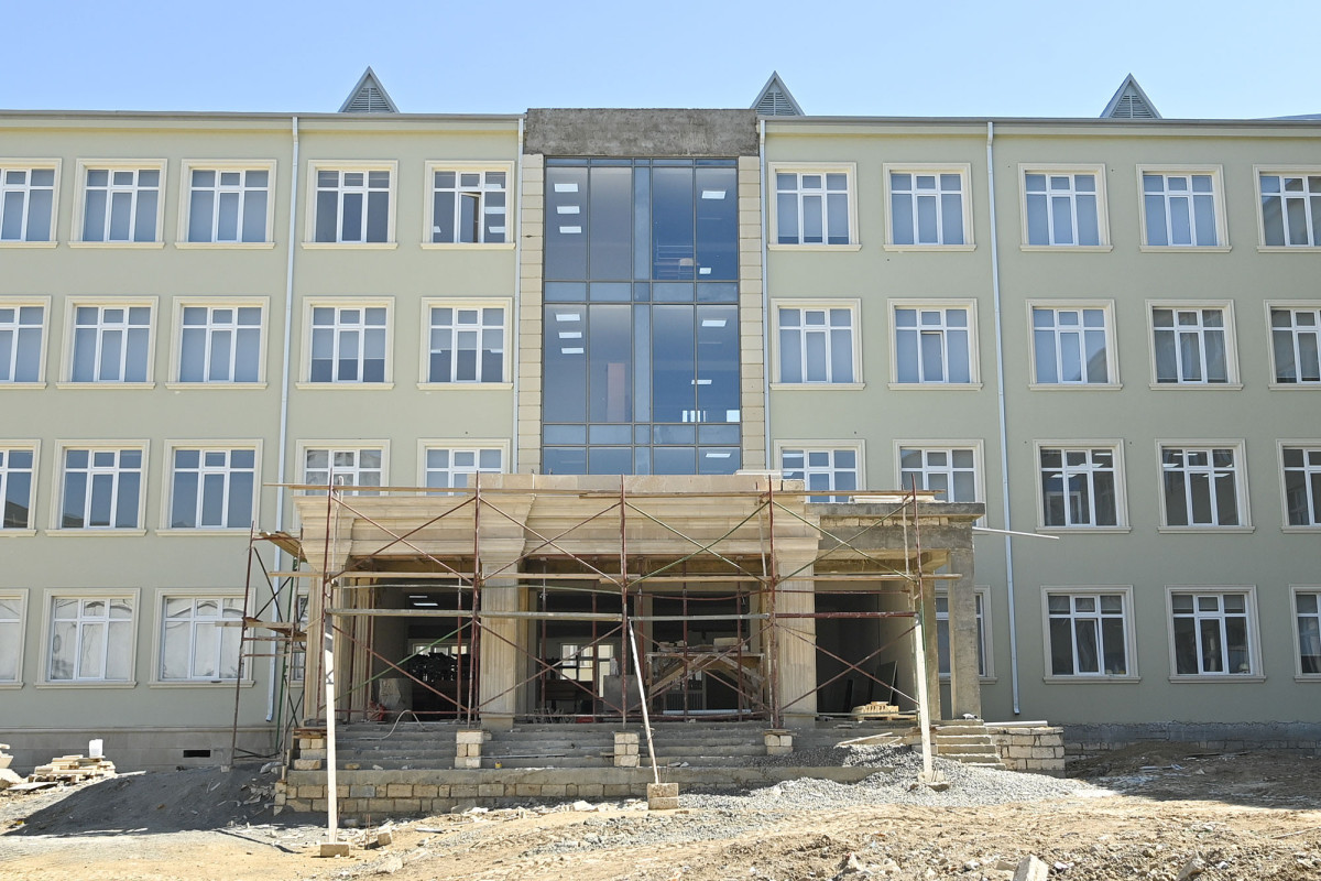 Azad olunan ərazilərdəki təhsil müəssisələrinin tikintisi və təmiri ilə bağlı məlumat açıqlanıb