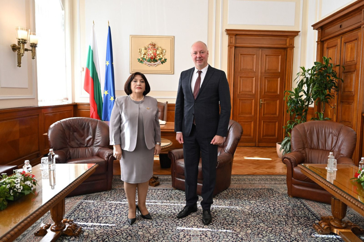Сахиба Гафарова встретилась со спикером Народного собрания Болгарии-ФОТО 