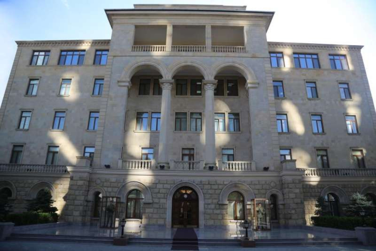 MN: Azərbaycan Ordusu Ermənistan silahlı qüvvələrinin bölmələrini atəşə tutmayıb